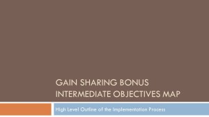 Gain Sharing Bonus IO Map Graphic